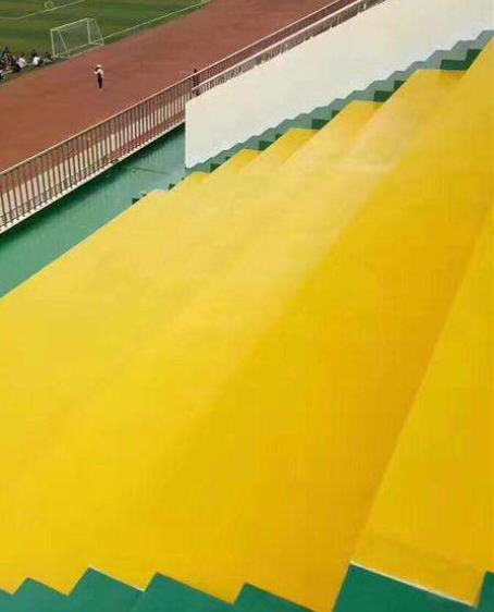 南沙球场台阶翻新修补改造